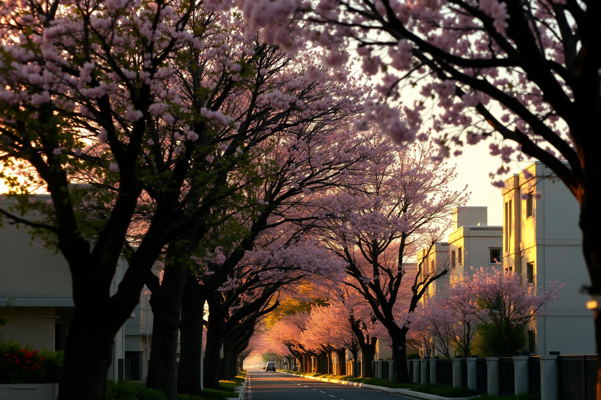三軒茶屋の桜並木